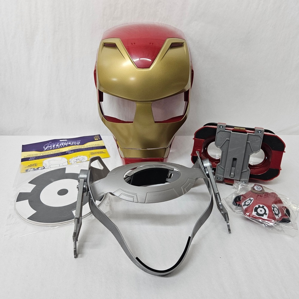 Hasbro Marvel Avengers Infinity War Hero Vision Iron Man AR Mask New Open Box